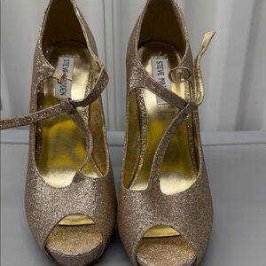 Steve Madden Sparkling Gold Women's Heels